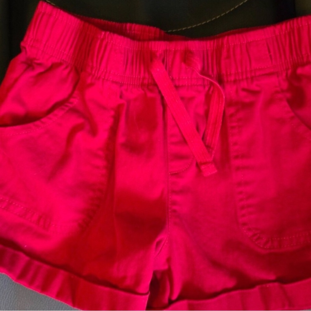 Wonder Nation Kids Bright Red Shorts